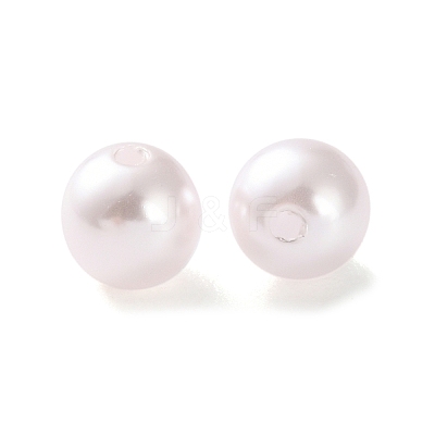 Plastic Imitation Pearl Beads FIND-M059-01B-07-1