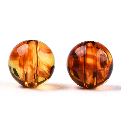 Transparent Acrylic Beads TACR-N018-03B-1