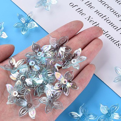 Transparent Acrylic Beads MACR-S373-102-C05-1