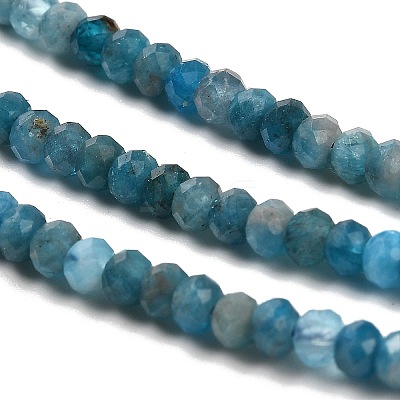 Natural Apatite Beads Strands G-G155-A01-01-1