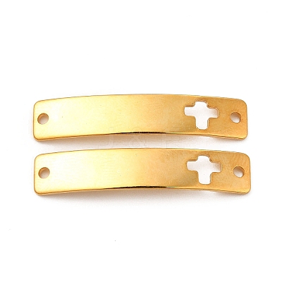 201 Stainless Steel Connector Charms STAS-D244-32G-E-1
