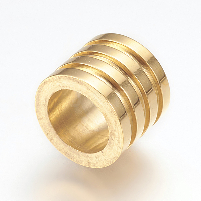 Ion Plating(IP) 304 Stainless Steel Beads STAS-G164-06G-1