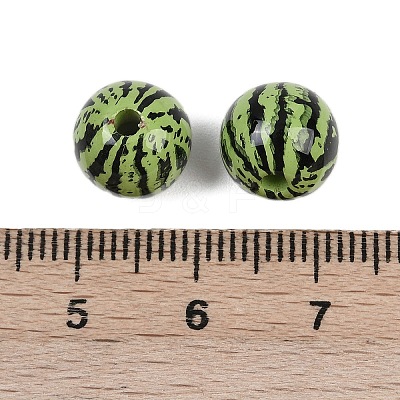 Opaque Acrylic Beads MACR-C036-01A-1
