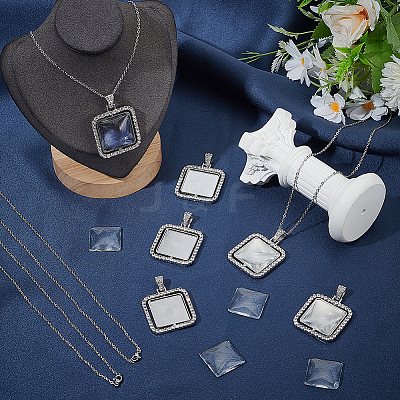 DIY Necklace Making Kits DIY-SP0006-89B-1