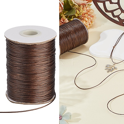 1 Roll Eco-Friendly Korean Waxed Polyester Cord YC-SP0001-03B-1