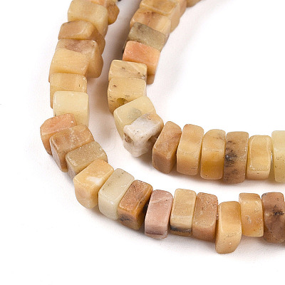 Natural Yellow Opal Beads Strands G-T140-49B-1