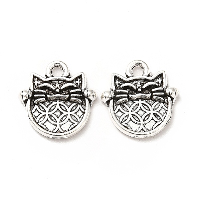 Tibetan Style Alloy Charms PALLOY-M198-20AS-1