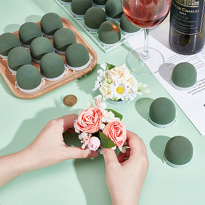 48Pcs Mini Floral Foam Holder AJEW-WA0001-46-1