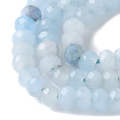 Dyed Natural Malaysia Jade Rondelle Beads Strands G-E316-2x4mm-61-1