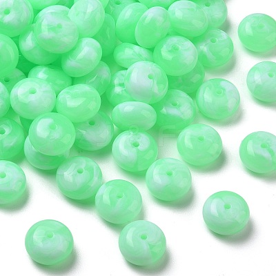 Two Tone Acrylic Beads AC-CBABA33-01F-1