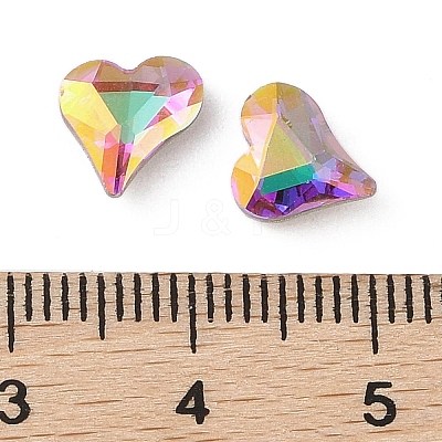 Glass Rhinestone Cabochons RGLA-L029-07B-HELA-1