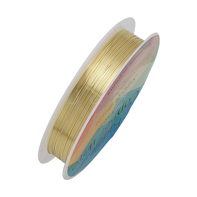 Copper Jewelry Wire CWIR-CW0.6mm-28-1