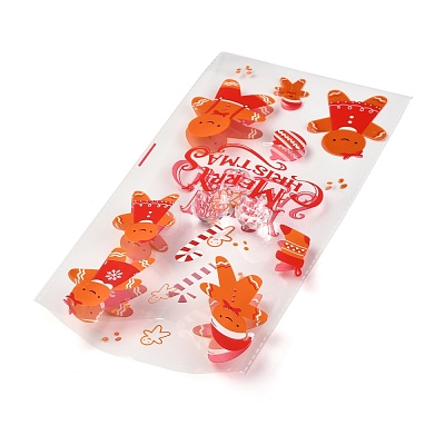 Christmas Theme OPP Plastic Storage Bags ABAG-B003-06-1