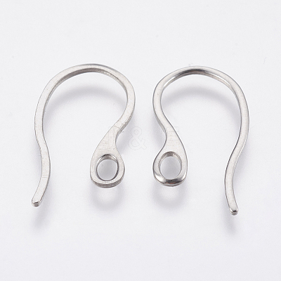 Tarnish Resistant 304 Stainless Steel Earring Hooks STAS-P196-06-1
