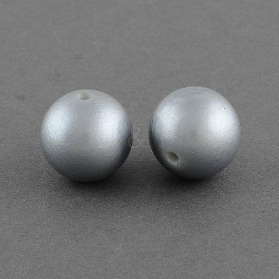 ABS Plastic Imitation Pearl Round Beads SACR-S074-20mm-A59-1