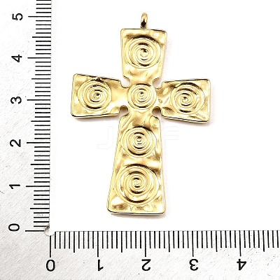304 Stainless Steel Pendants STAS-R164-02G-1