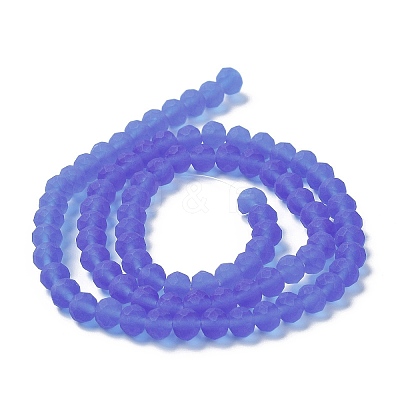 Transparent Glass Beads Strands EGLA-A034-T4mm-MD31-1