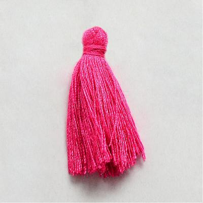 Handmade Polycotton(Polyester Cotton) Tassel Decorations OCOR-Q024-52-1