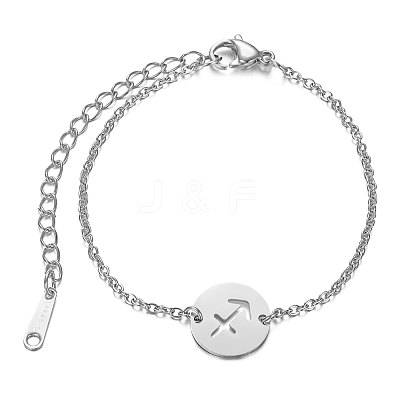 Tarnish Resistant 201 Stainless Steel Link Bracelets LS-STAS-T040-JN009-9-1