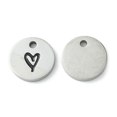 304 Stainless Steel Manual Polishing Charms STAS-C075-17P-1