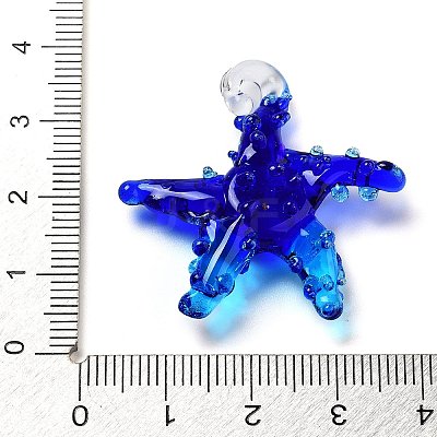 Handmade Lampwork Pendants LAMP-A004-05E-1