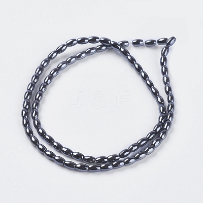 Non-Magnetic Synthetic Hematite Beads G-H1082-1-1