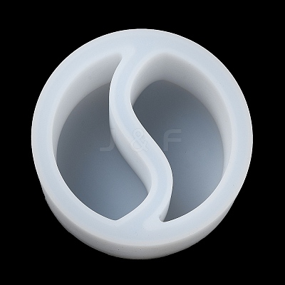 Taichi Yin Yang DIY Candle Cups Silicone Molds DIY-G098-03-1