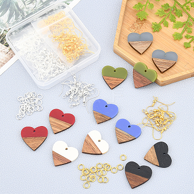 DIY Dangle Earring Making Kits DIY-OC0005-19-1