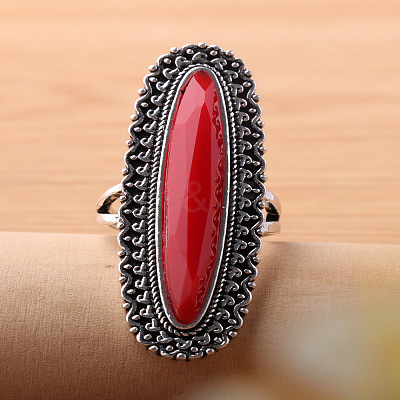 Alloy and Resin Finger Rings FS-WGB9ABA-03-1