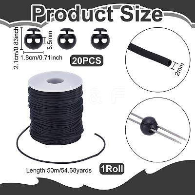 1 Roll Hollow Pipe PVC Tubular Synthetic Rubber Cord RCOR-UN0001-03D-1