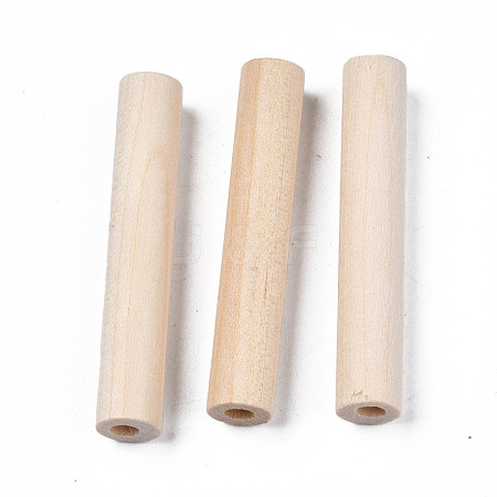 Natural Wood Beads WOOD-N012-002-1