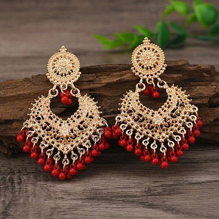 Bohemian Ethnic Style Alloy Chandelier Earrings FS-WGDCA32-09-1