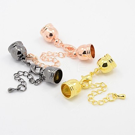 Brass Chain Extender KK-K001-3mm-M-1