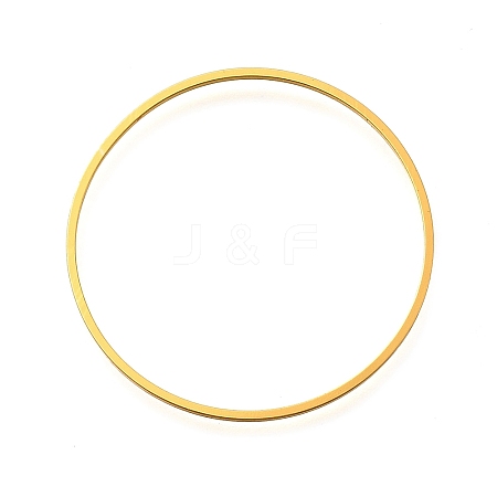 Brass Linking Rings KK-Z126-03G-01-1