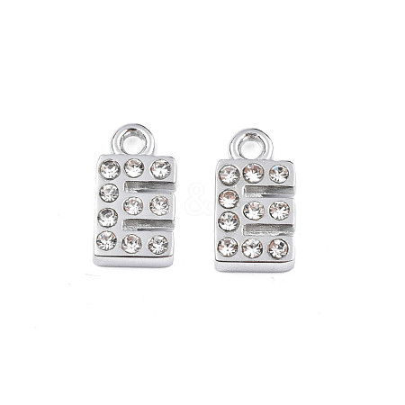304 Stainless Steel Charms STAS-N095-137E-1