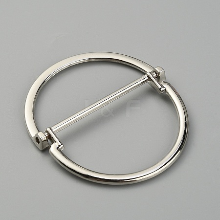 Alloy Buckle Clasps FIND-WH0143-82A-P-1