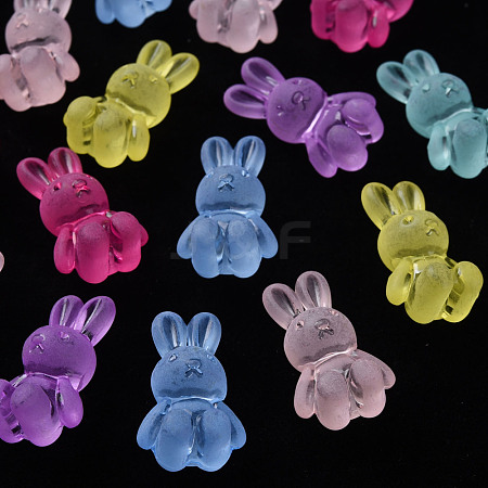 Frosted Acrylic Beads X-MACR-S373-50K-1