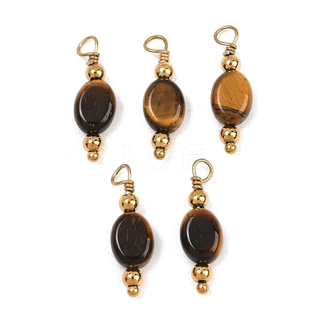 Natural Tiger Eye Pendants GG-CBA5E56-05G-03-1