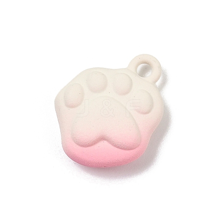 Spray Painted Alloy Pendants PALLOY-S038-13A-1