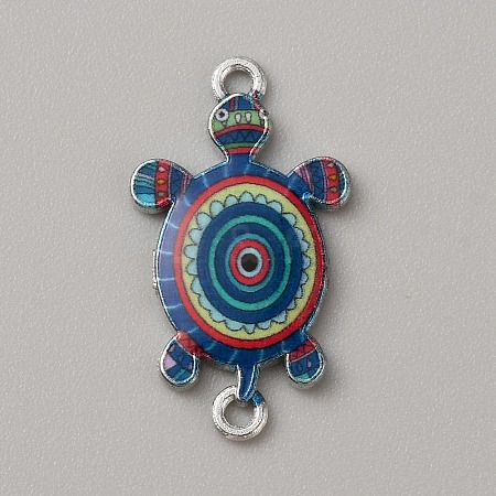 Alloy Enamel Connector Charms ENAM-WH0061-47C-1