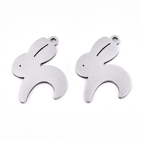 Non-Tarnish 201 Stainless Steel Pendants LS-STAS-S081-018-1