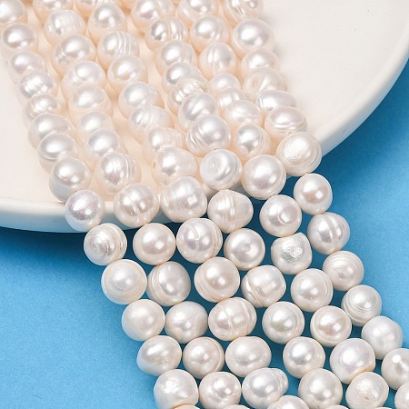 Natural Cultured Freshwater Pearl Beads Strands PA-CBABE82-13B-1