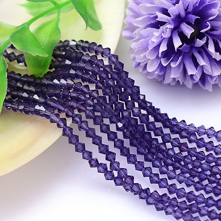 Faceted Imitation Austrian Crystal Bead Strands G-M180-8mm-27A-1