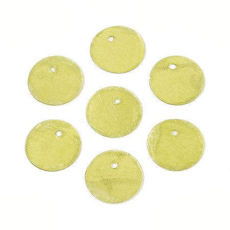 Spray Painted Natural Capiz Shell Disc Charms LS-X1-BSHE-T014-02C-1