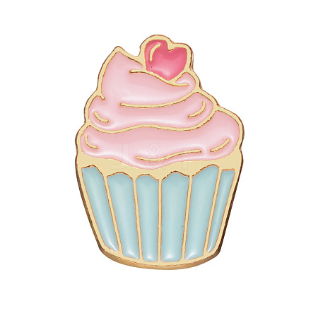 Food Theme Alloy Enamel Brooches LS-WH2-WG6186B-03-1