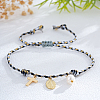 Bohemian Brass & Natural Freshwater Pearl Charm Bracelets LS-ZD8910-1-1