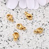 Polished 316 Surgical Stainless Steel Lobster Claw Clasps X-STAS-R072-13A-G-3