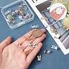 30Pcs 3 Colors 304 Stainless Steel Clip on Earring Pads STAS-SC0004-27-3