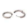 201 Stainless Steel Huggie Hoop Earrings EJEW-L250-01C-P-3
