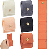 5Pcs 5 Styles PU Leather Jewelry Rolls ABAG-CL0001-69-1